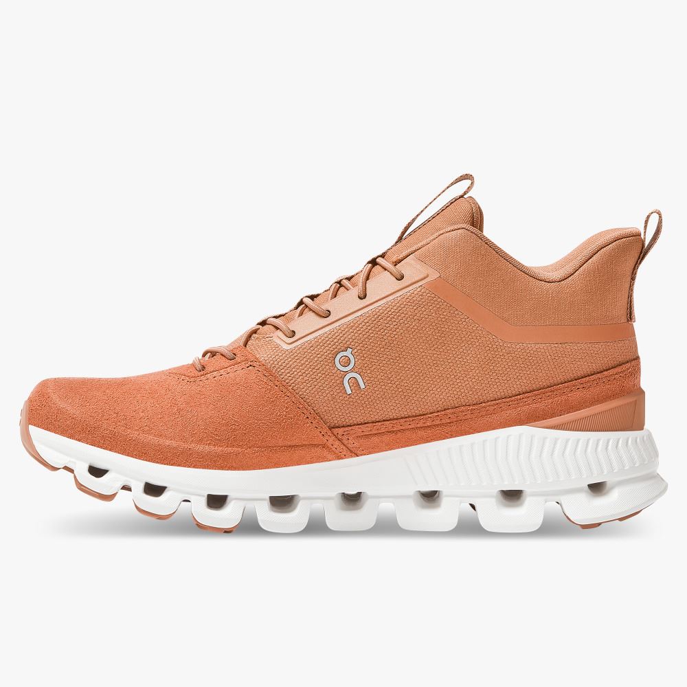 On Running Hi - High Top Sneaker - Mocha ON95XF336 - Image 4