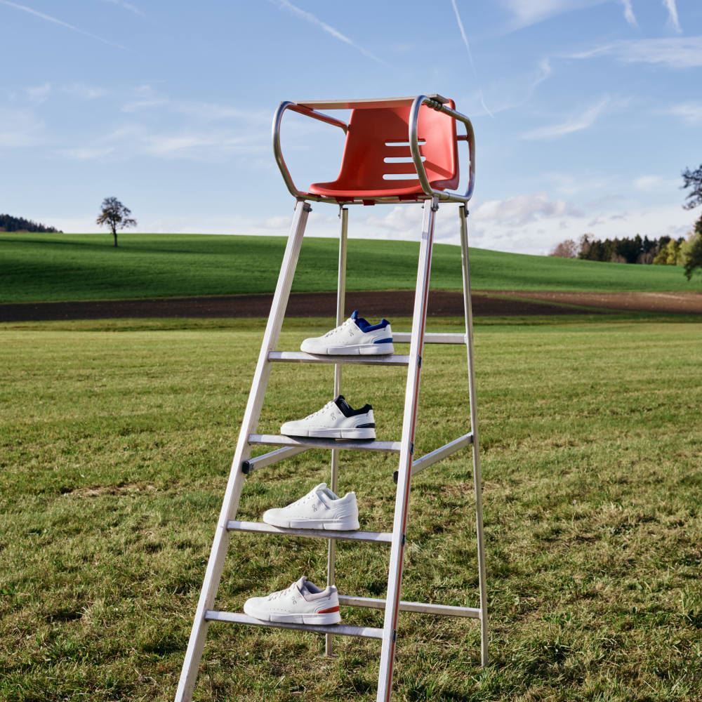 On THE ROGER Advantage: the versatile everyday sneaker - White | Rose ON95XF389 - Image 2