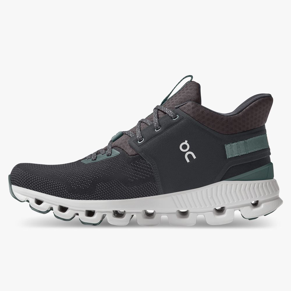 On Running Hi Edge - The street-ready sneaker silhouette - Black | Olive ON95XF200 - Image 4
