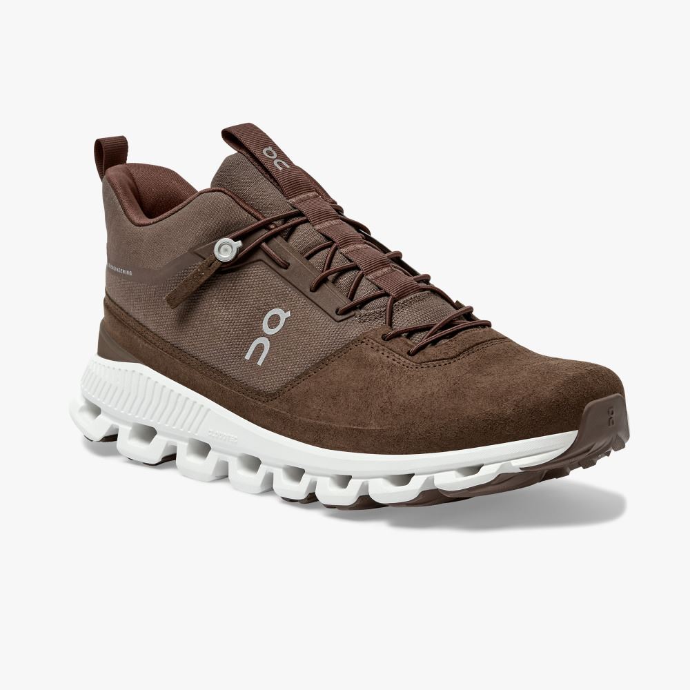 On Running Hi - High Top Sneaker - Cocoa ON95XF208 - Image 6