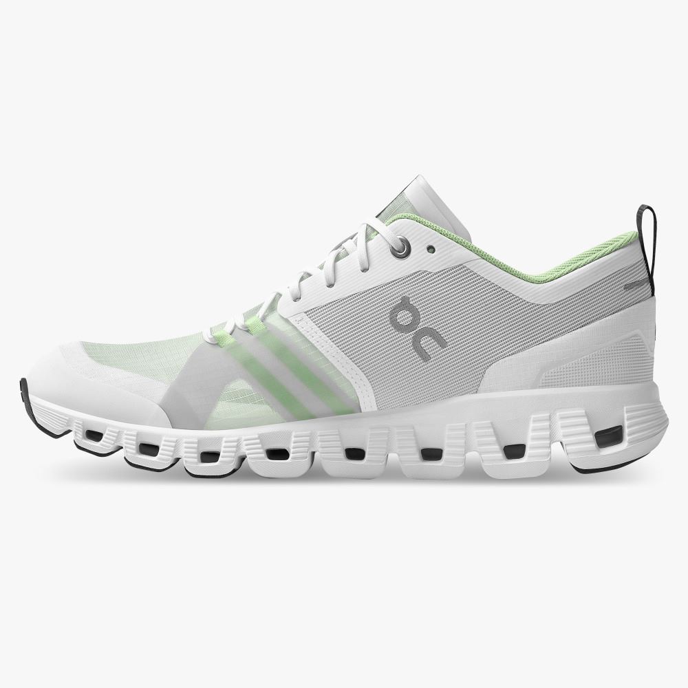 On Running X Shift: Colorful Lightweight Workout Shoe - White | Matcha ON95XF355 - Image 4