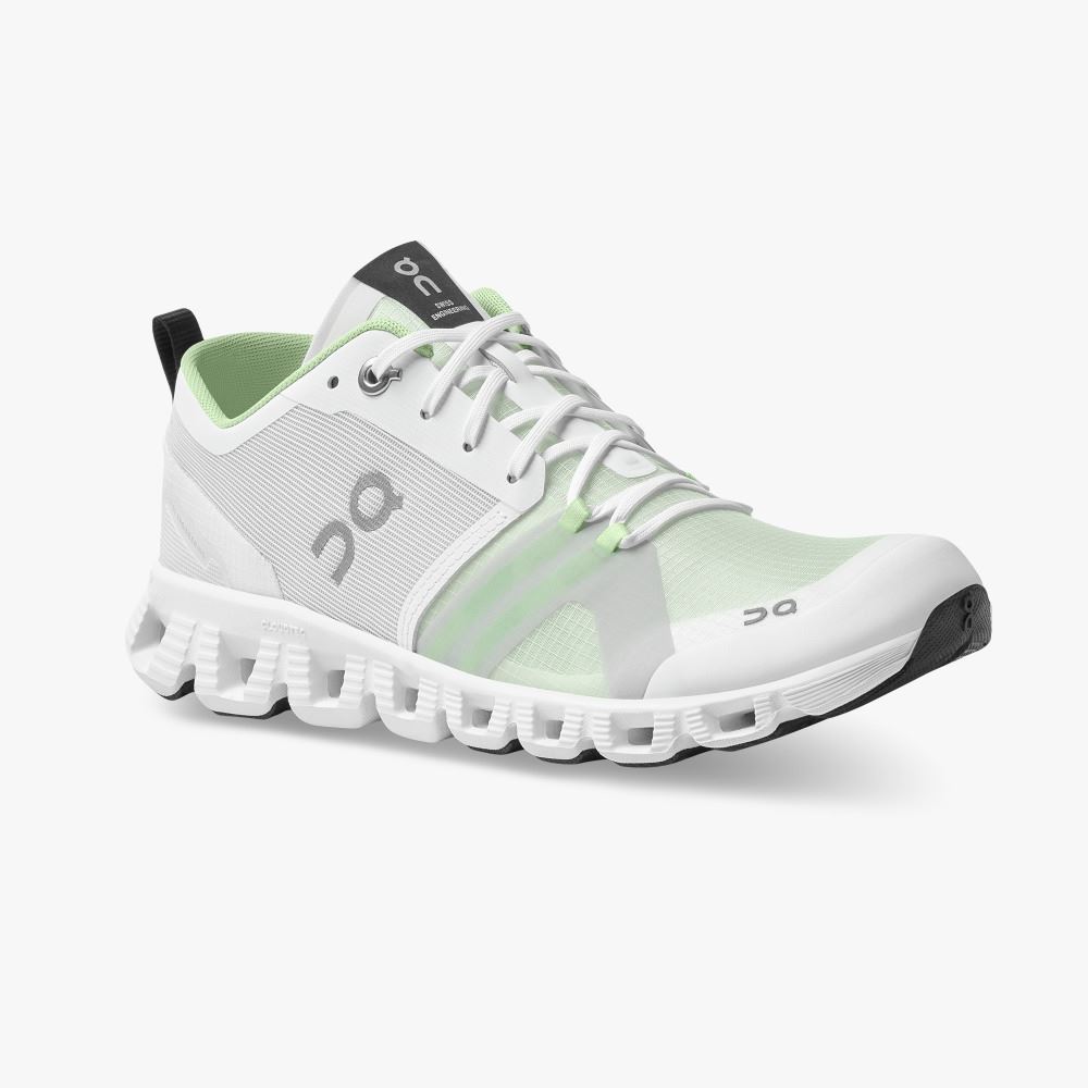 On Running X Shift: Colorful Lightweight Workout Shoe - White | Matcha ON95XF355 - Image 6
