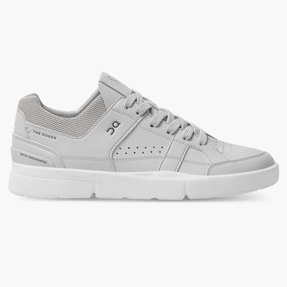 On THE ROGER Clubhouse: the expressive everyday sneaker - Glacier | White ON95XF287