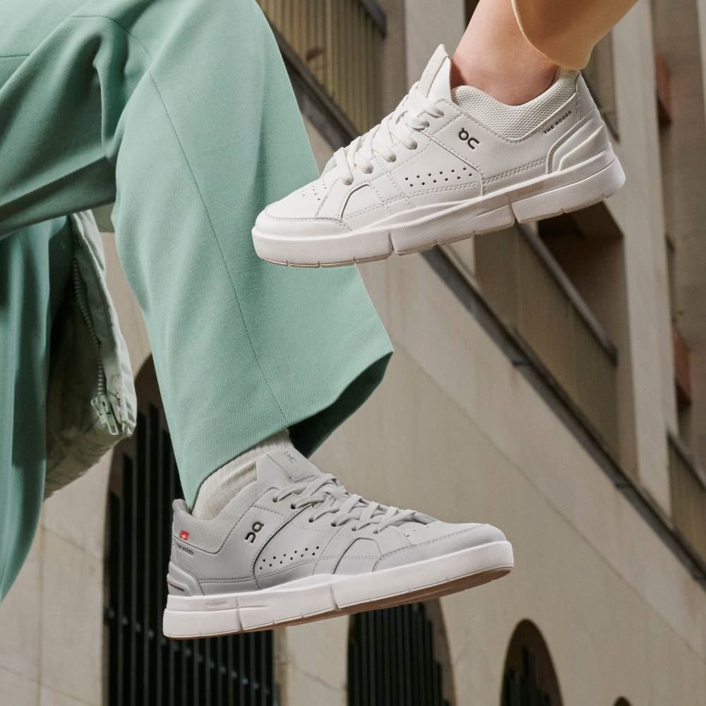 On THE ROGER Clubhouse: the expressive everyday sneaker - Glacier | White ON95XF287 - Image 2