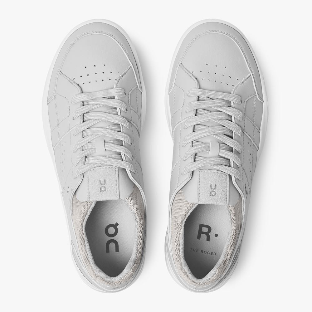 On THE ROGER Clubhouse: the expressive everyday sneaker - Glacier | White ON95XF287 - Image 3