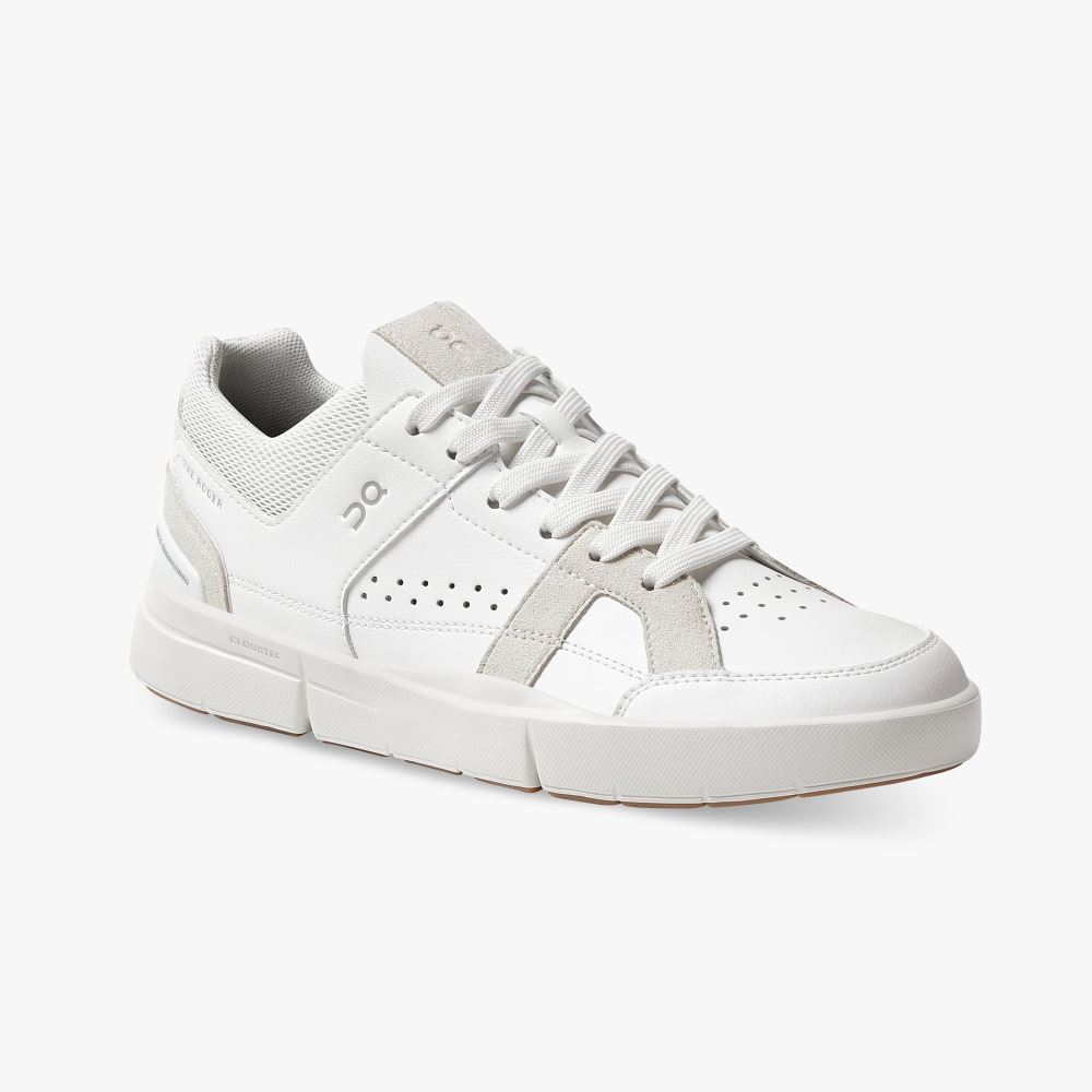 On THE ROGER Clubhouse: the expressive everyday sneaker - White | Sand ON95XF404 - Image 6
