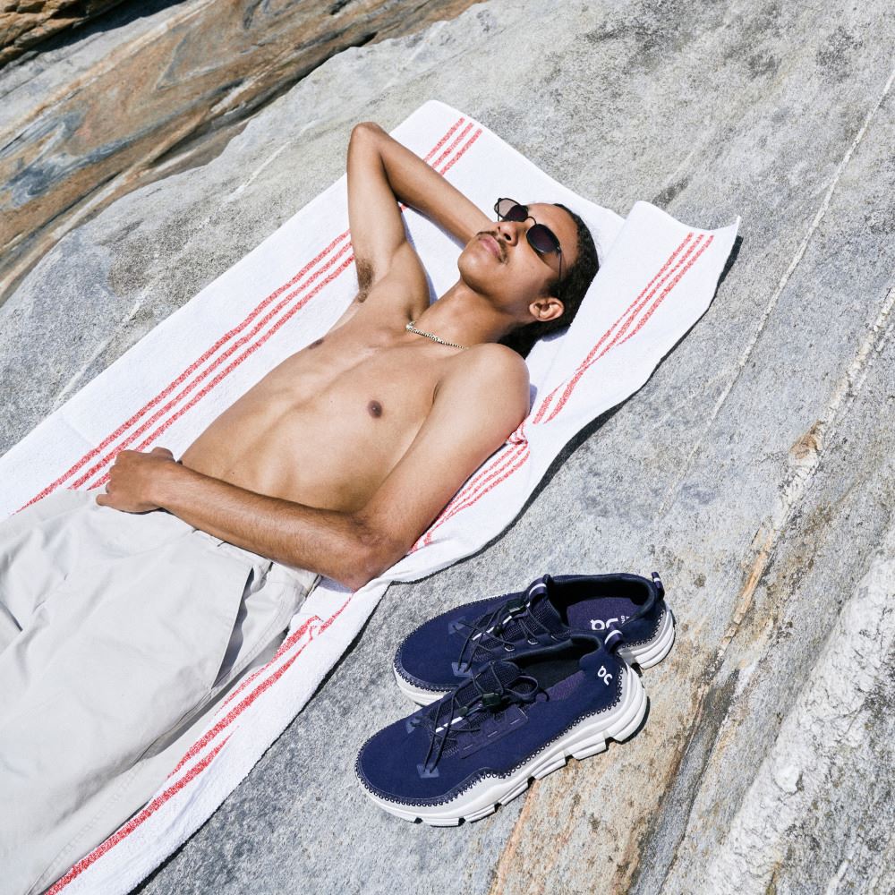 On Runningaway: All Day & Travel Shoe. Light and Versatile - Ink | White ON95XF249 - Image 3
