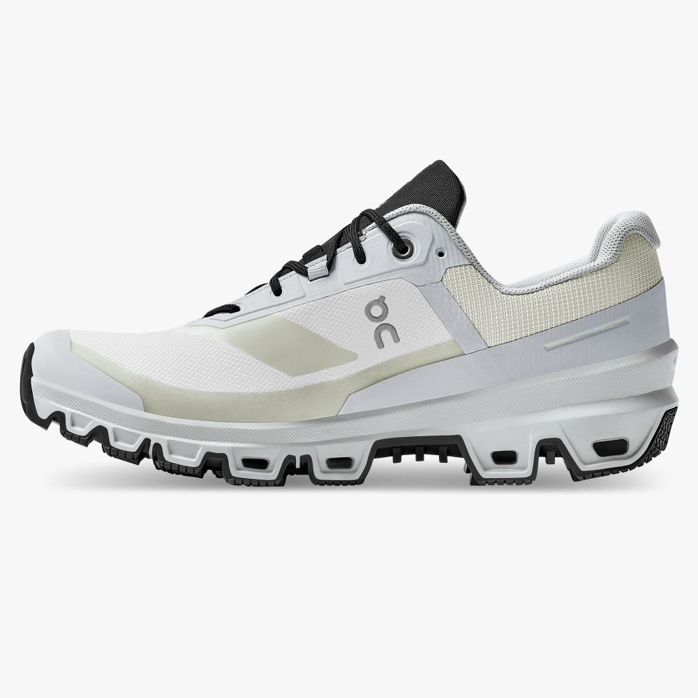 On Cloudventure Waterproof: Trail Running Shoe - Glacier | Black ON95XF166 - Image 4