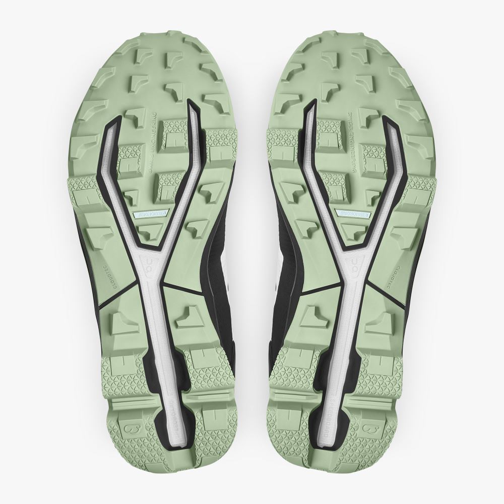 On Cloudventure Peak - Lightweight Trail Running Shoe - White | Leaf ON95XF151 - Image 3