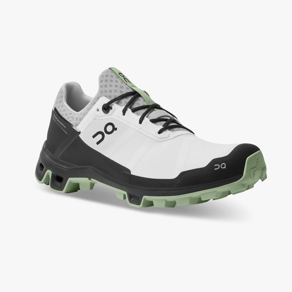 On Cloudventure Peak - Lightweight Trail Running Shoe - White | Leaf ON95XF151 - Image 6