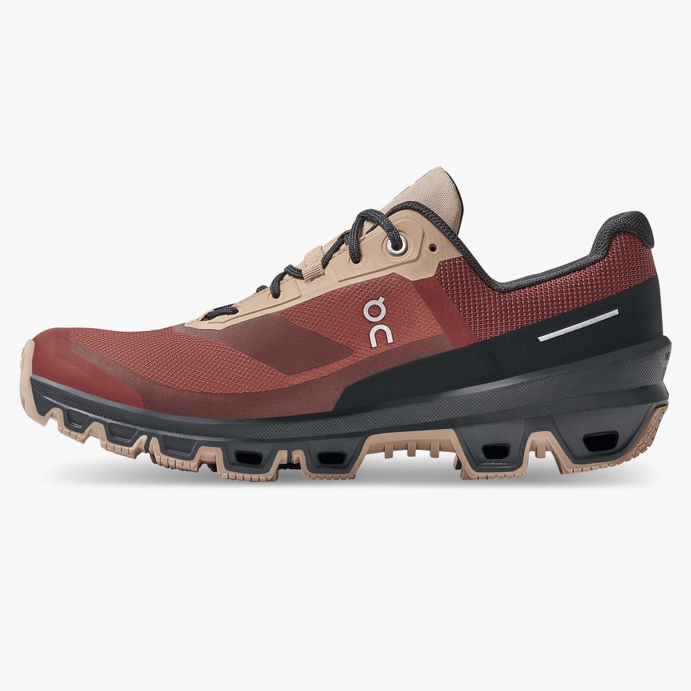 On Cloudventure Waterproof: Trail Running Shoe - Ruby | Magnet ON95XF167 - Image 4