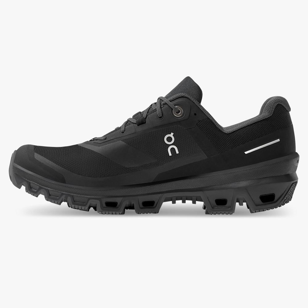 On Cloudventure Waterproof: Trail Running Shoe - Black ON95XF165 - Image 4