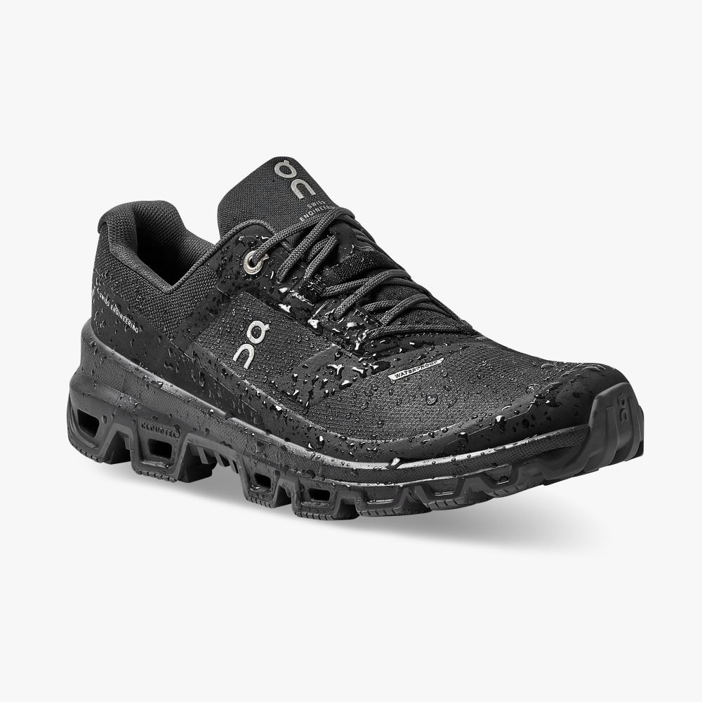 On Cloudventure Waterproof: Trail Running Shoe - Black ON95XF165 - Image 6