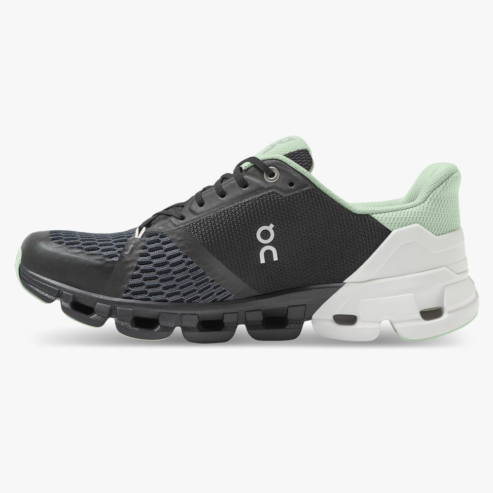 On Cloudflyer Wide: wide-fit, lightweight running shoe - Black | White ON95XF148 - Image 4