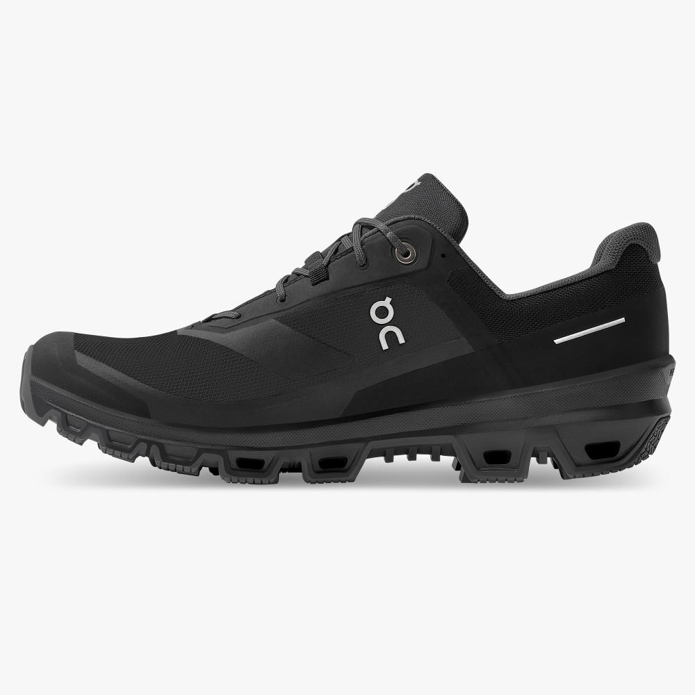 On Cloudventure Waterproof: Trail Running Shoe - Black ON95XF27 - Image 4