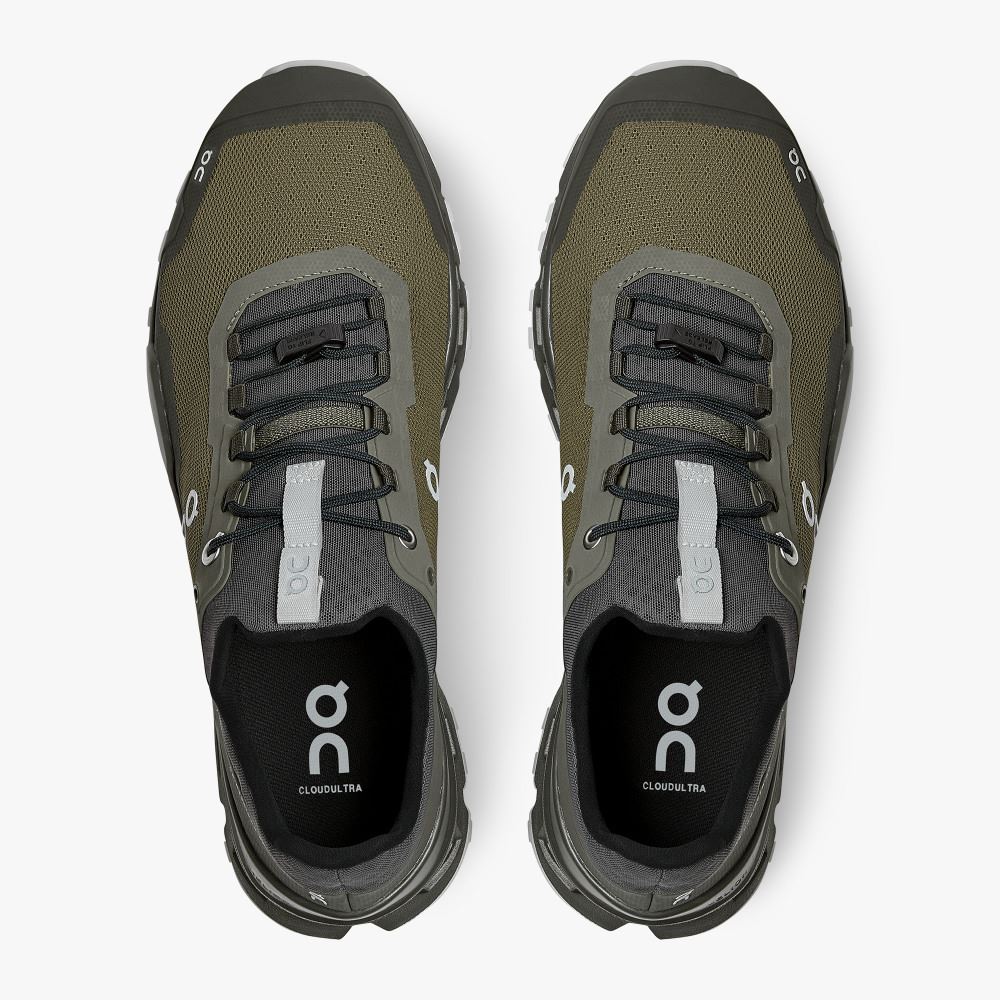 On Runningultra: cushioned trail running shoe - Olive | Eclipse ON95XF76 - Image 2