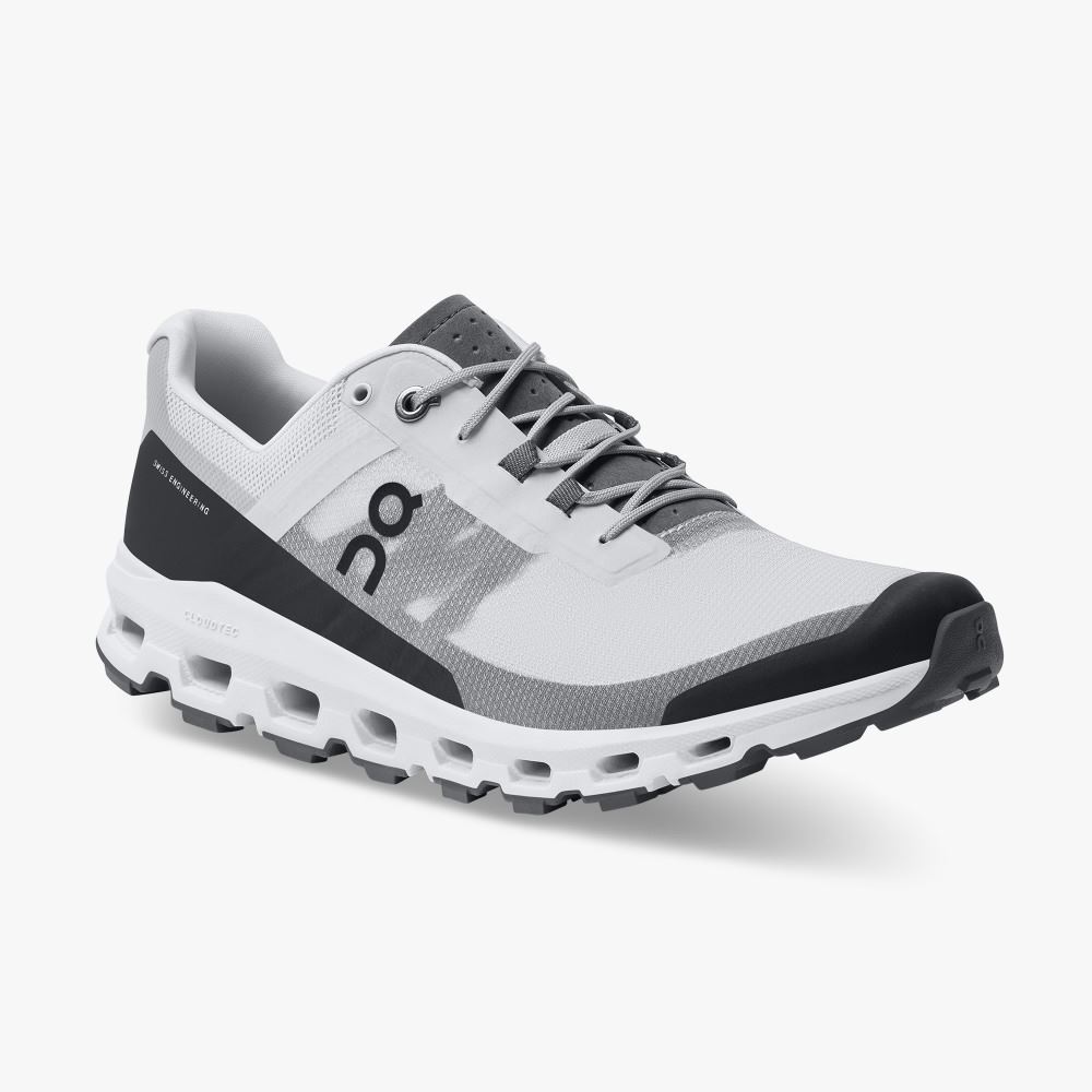 On The Cloudvista: Lightweight Trail Running & Hiking shoe - Glacier | Black ON95XF73 - Image 6