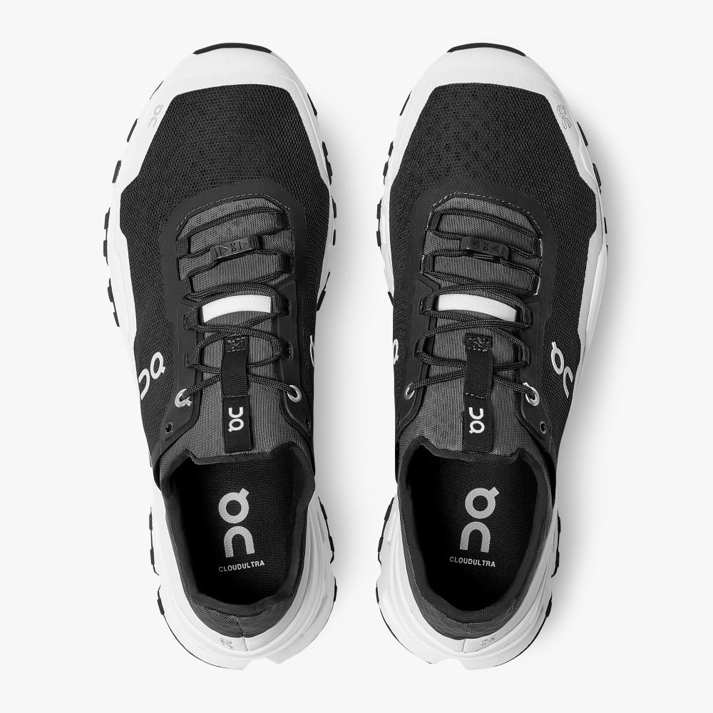 On Runningultra: cushioned trail running shoe - Black | White ON95XF77 - Image 3