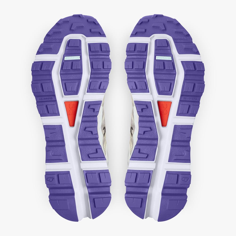 On The Cloudvista: Lightweight Trail Running & Hiking shoe - Frost | Mineral ON95XF153 - Image 3