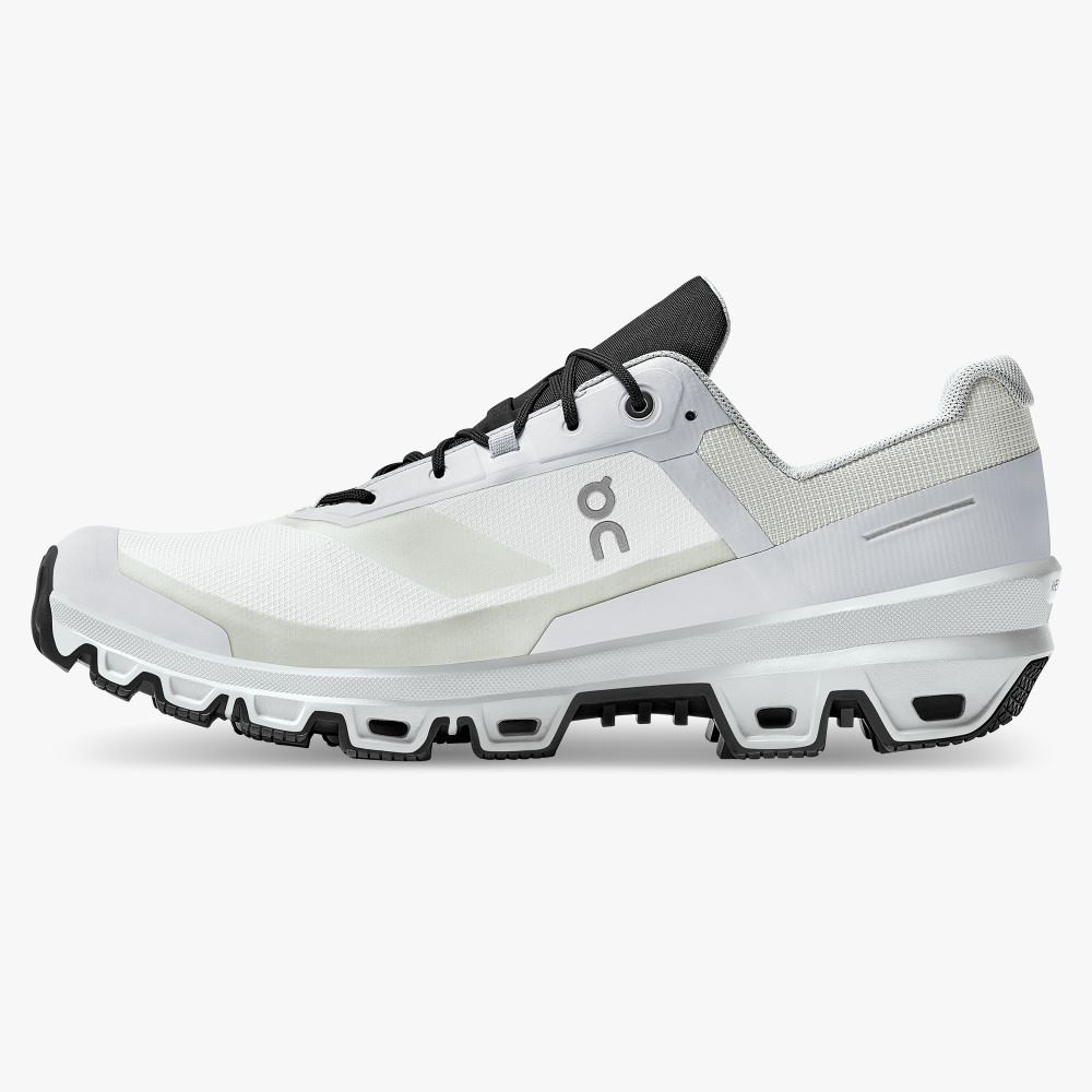 On Cloudventure Waterproof: Trail Running Shoe - Glacier | Black ON95XF82 - Image 4