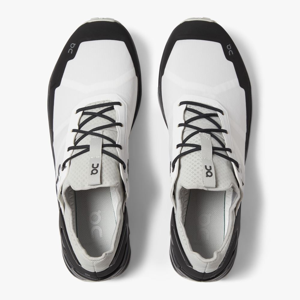 On Cloudventure Peak - Lightweight Trail Running Shoe - White | Black ON95XF163 - Image 2