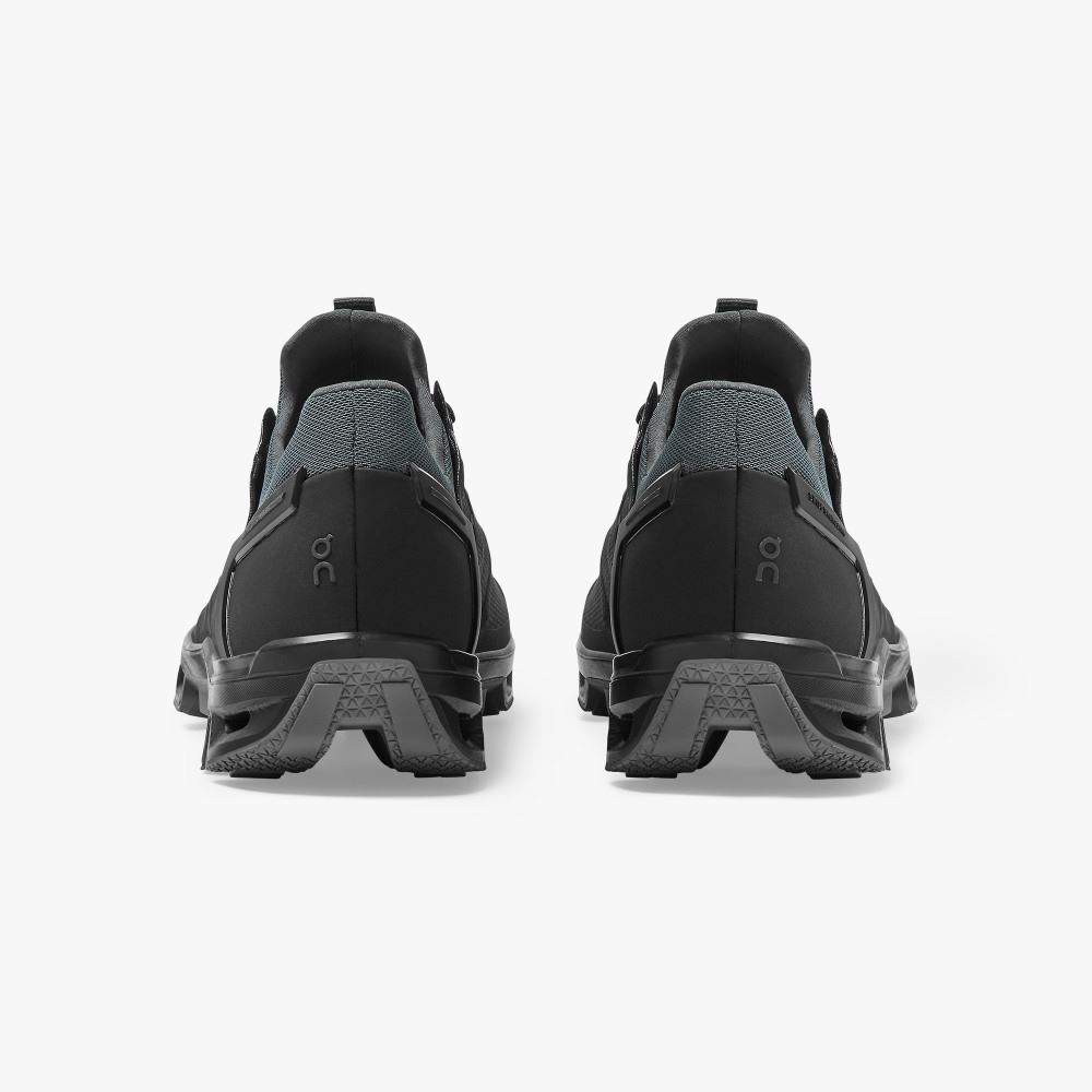 On Cloudventure Peak - Lightweight Trail Running Shoe - Black | Rock ON95XF81 - Image 5